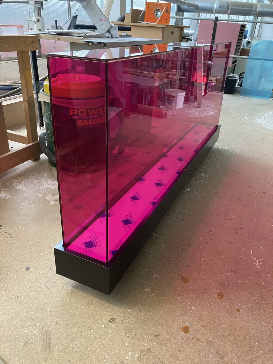 Bespoke BOXXCO acrylic display case