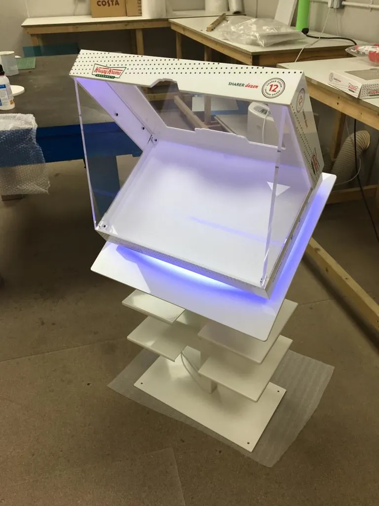 Bespoke BOXXCO acrylic display case