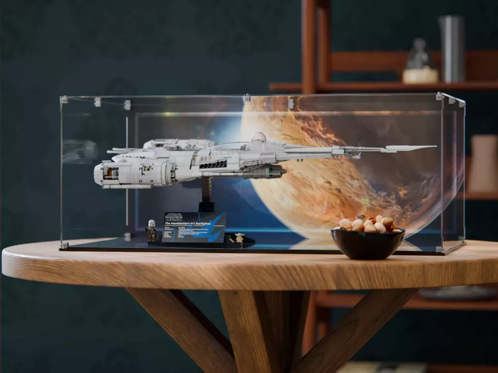 LEGO® The Mandalorian's N-1 Starfighter (75442) Display Case