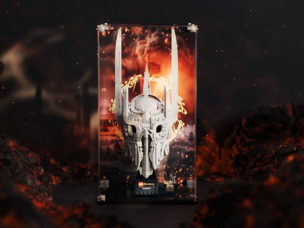 LEGO® The Lord of the Rings: Sauron's Helmet (11373) Display Case