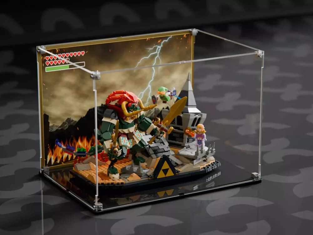 Looks great as a standalone build or on a dedicated gaming shelf!