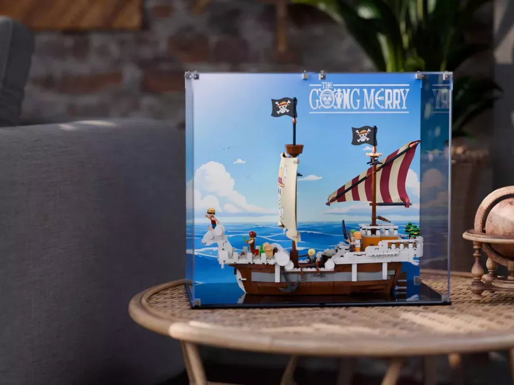 LEGO® The Going Merry Pirate Ship - One Piece (75639) Display Case