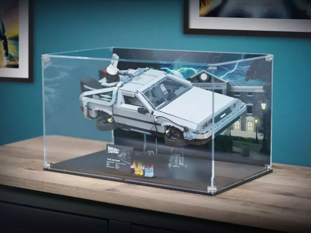 LEGO® Back to the Future Time Machine (10300) Display Case