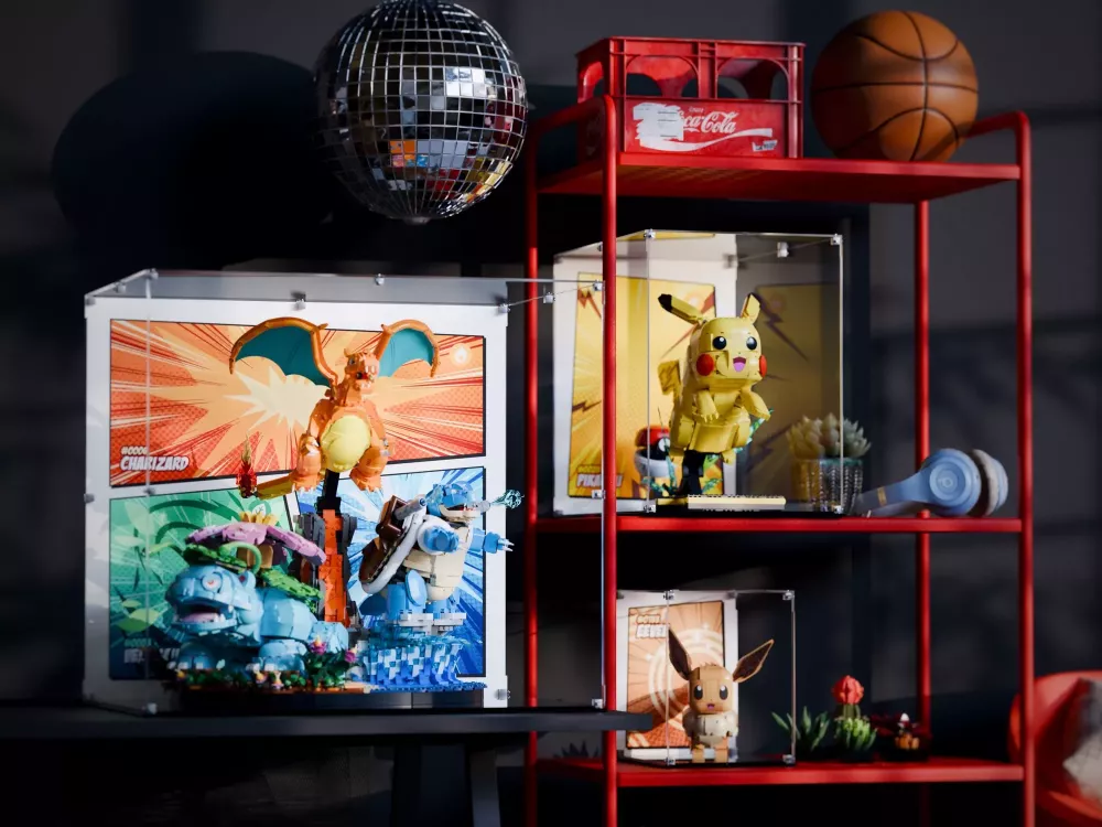 Three LEGO® Pokemon Cases