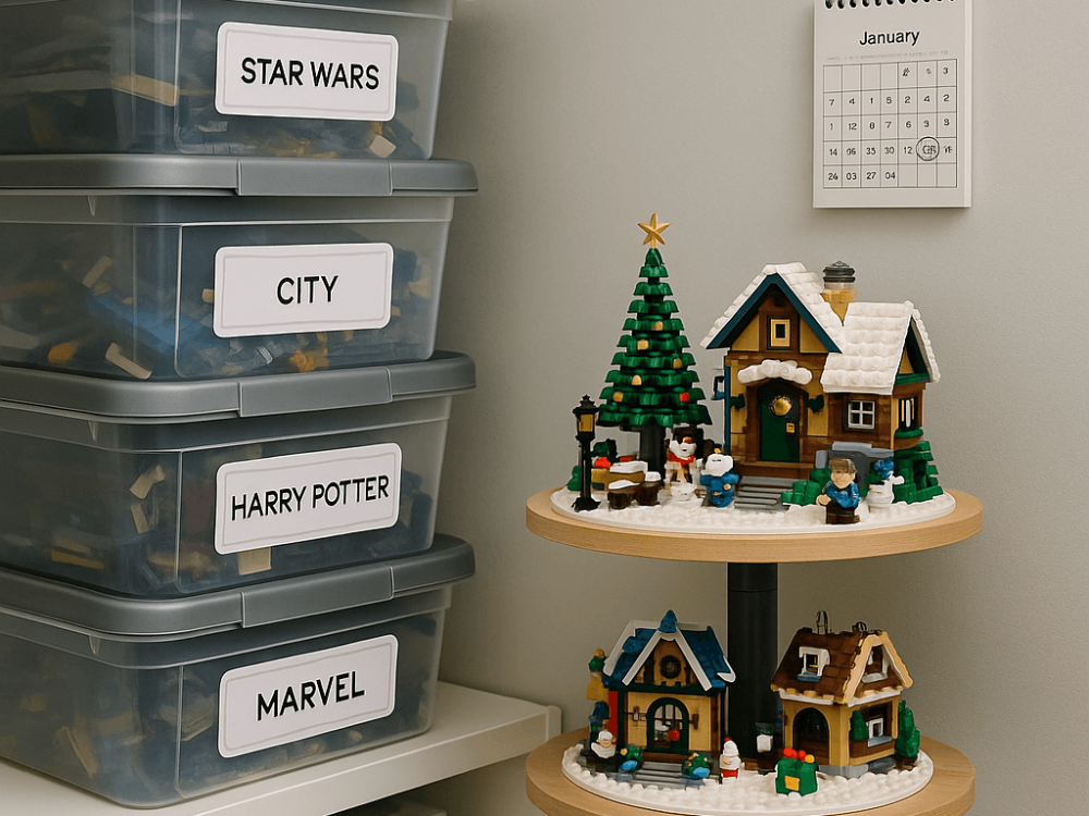 Plastic Lego Storage