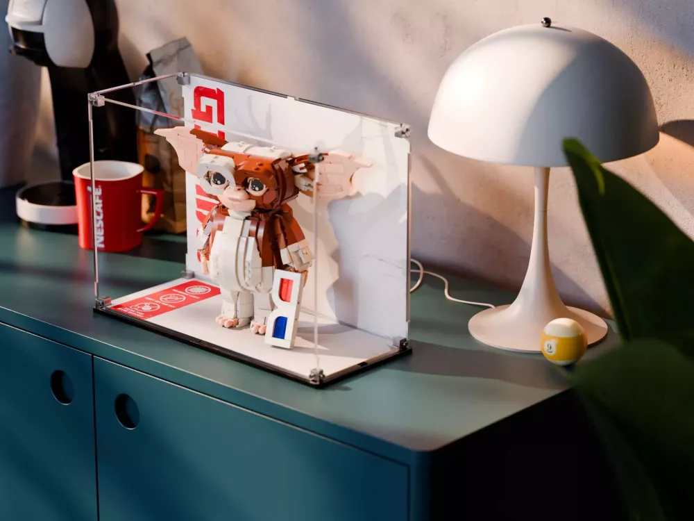 Show off Gizmo in style with our custom display case.