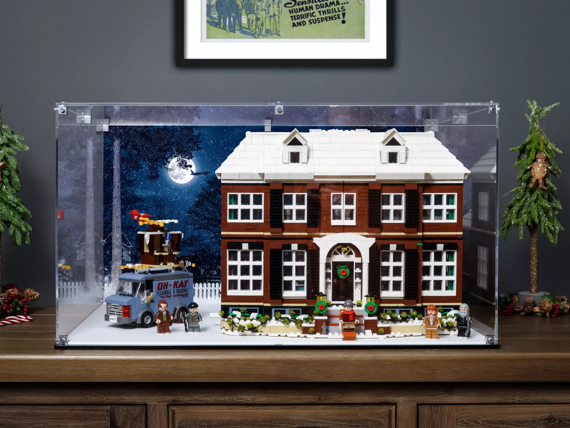 LEGO Ideas display cases