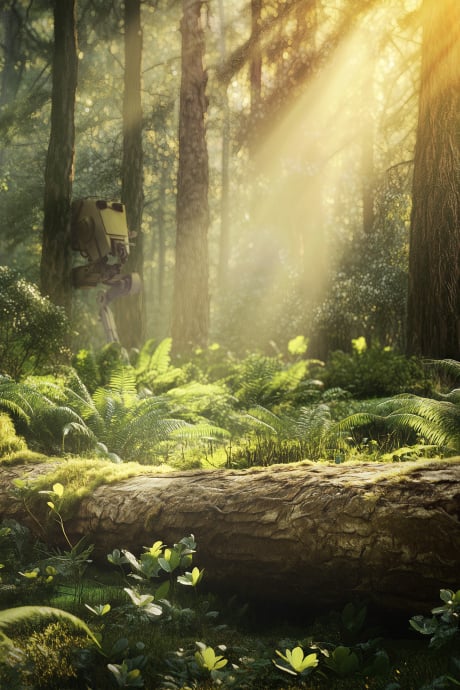 Endor backdrop for LEGO® Wicket the Ewok™ (75430) Display Case