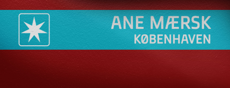 Ane maersk backdrop for LEGO® Maersk Dual-Fuel Container Vessel (40955) Display Case