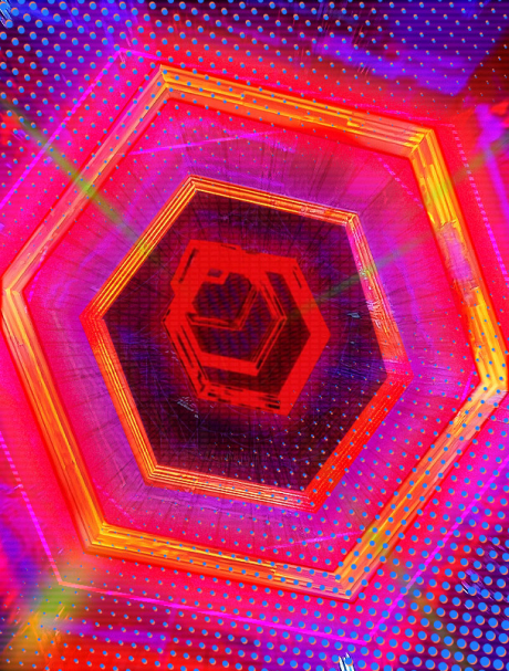 Spiderverse backdrop for LEGO Minifigure Display Case