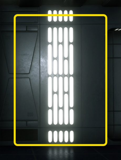 Imperial backdrop for LEGO Minifigure Display Case