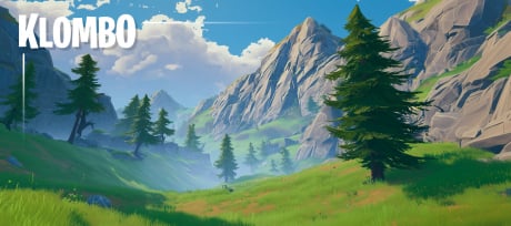 Fortnite backdrop for LEGO® Klombo (77077) Display Case