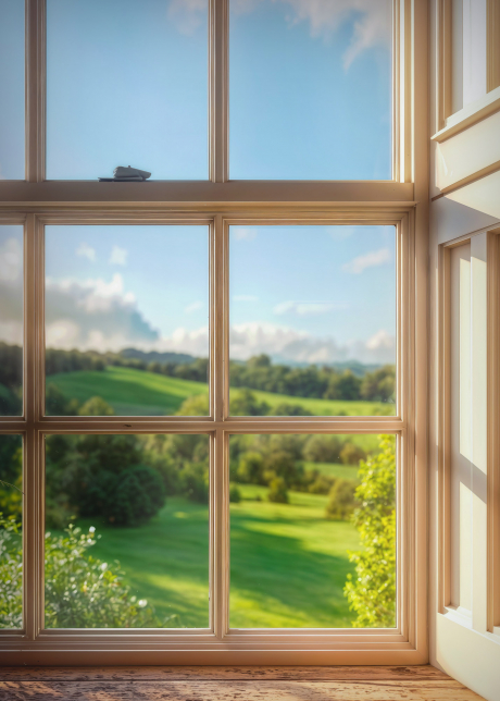 Countryside backdrop for LEGO® Orange Cat (21376) Display Case