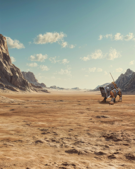 Jakku backdrop for LEGO® BB-8™ Astromech Droid (75452) Display Case