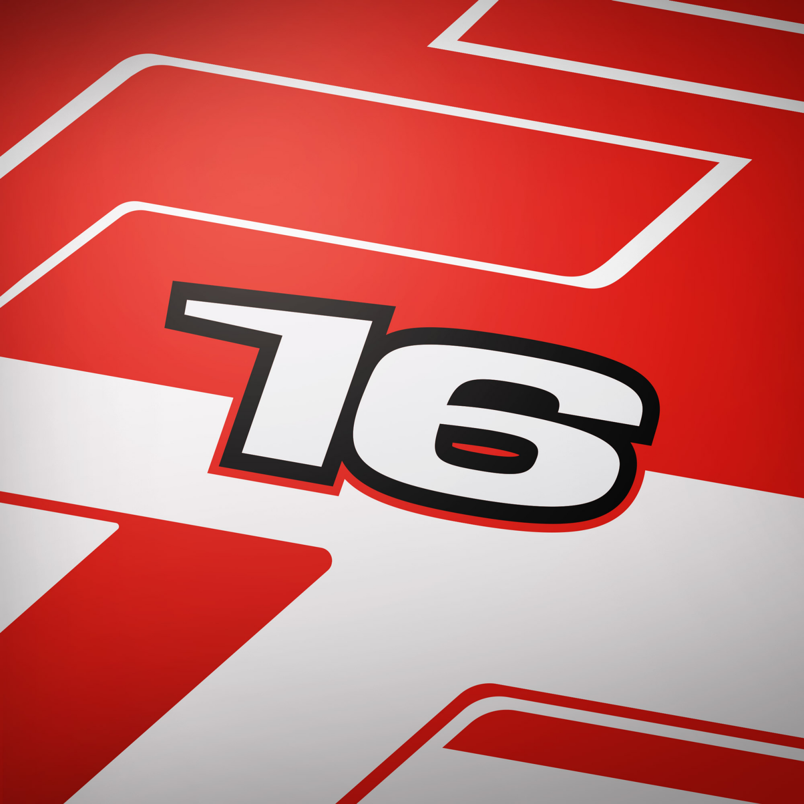 Leclerc backdrop for LEGO® Scuderia Ferrari HP Charles Leclerc Helmet (43014) Display Case