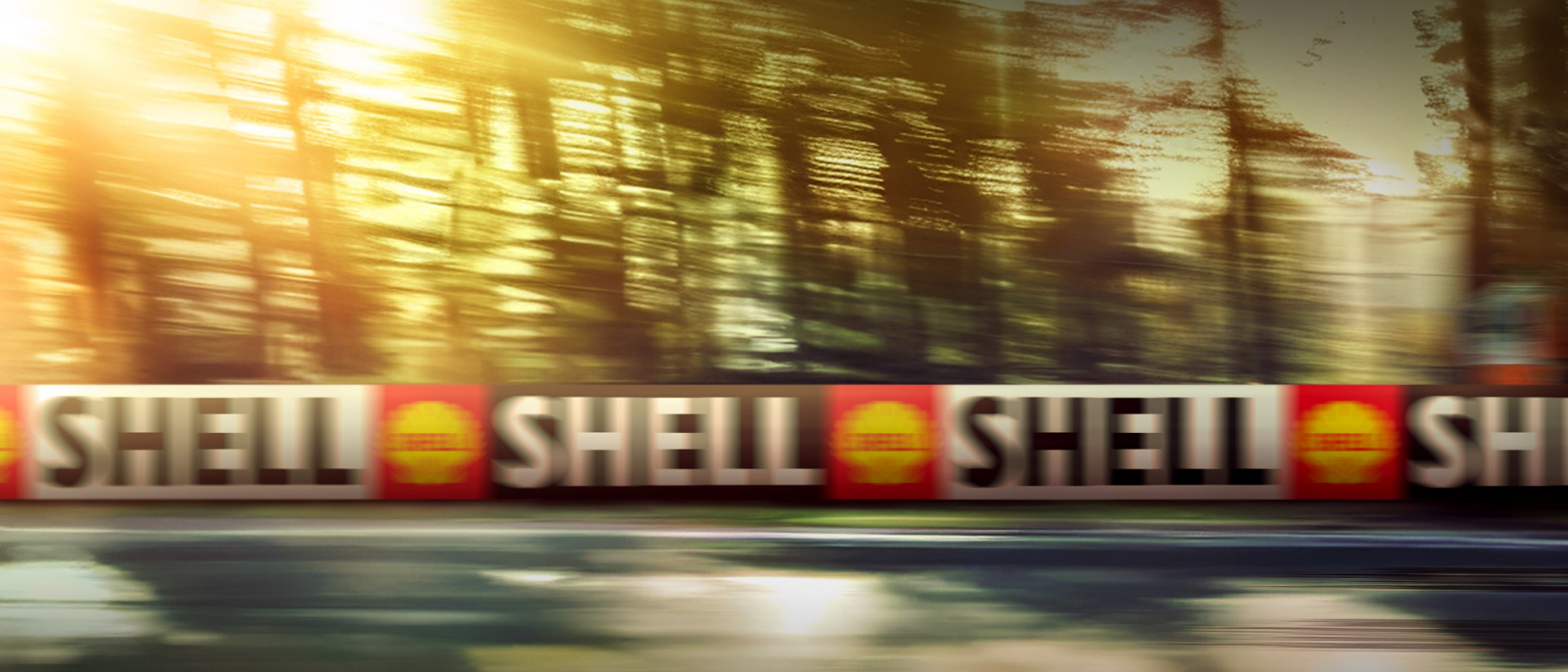 Le mans backdrop for LEGO® 1966 Ford GT40 MKII Race Car (42223) Display Case