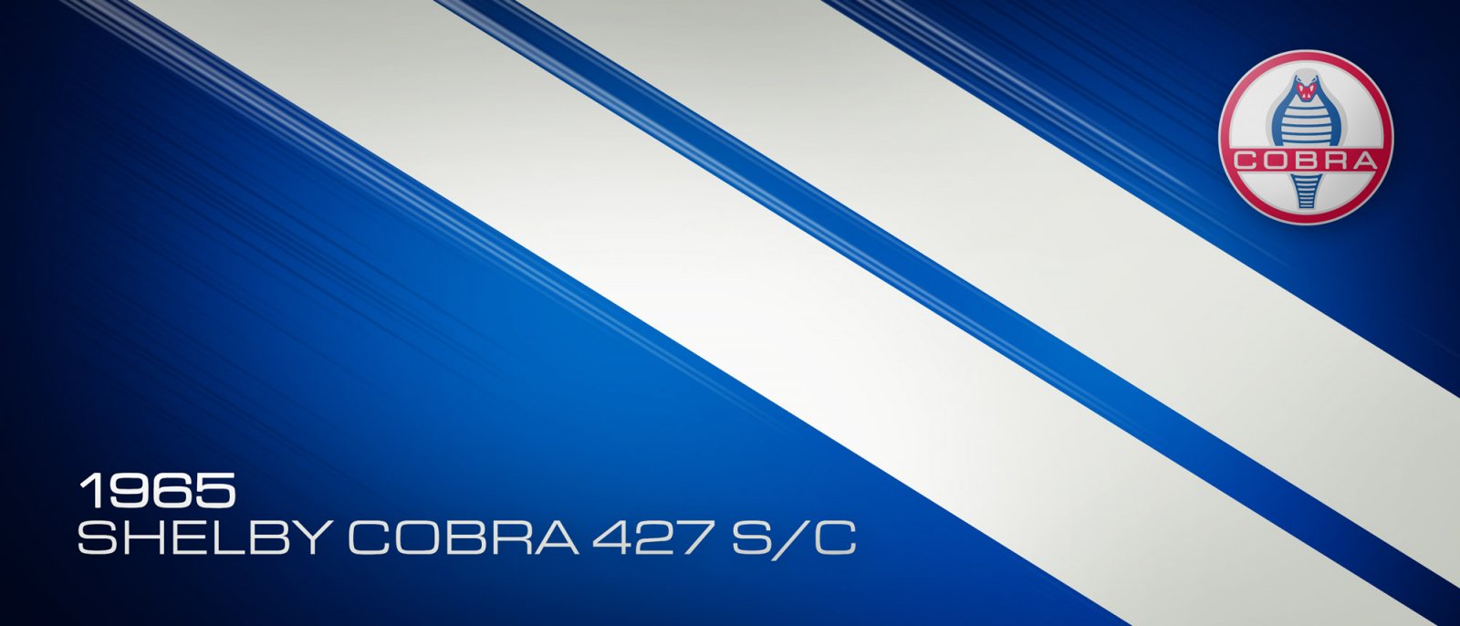 Stripes backdrop for LEGO® Shelby Cobra 427 S/C (10357) Display Case