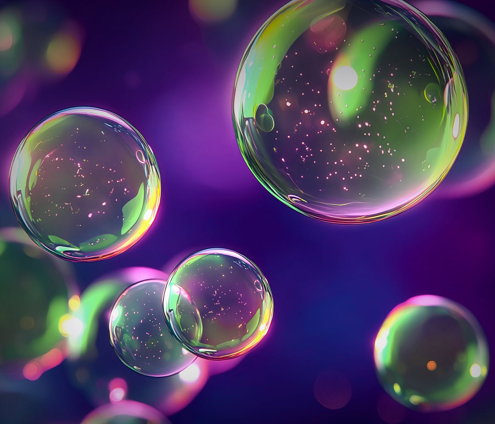 Bubbles backdrop for LEGO® Nike Air Max 95 (43025) Display Case