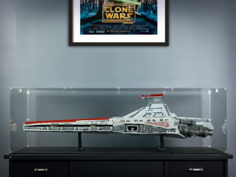 LEGO® Venator-Class Republic Attack Cruiser (75367) Display Case