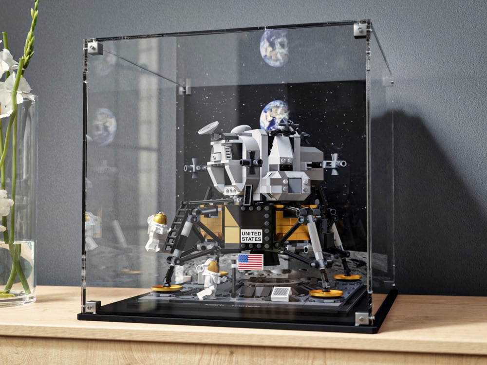 FantasMall Display Case/Box for LEGO® NASA Apollo 11 10266