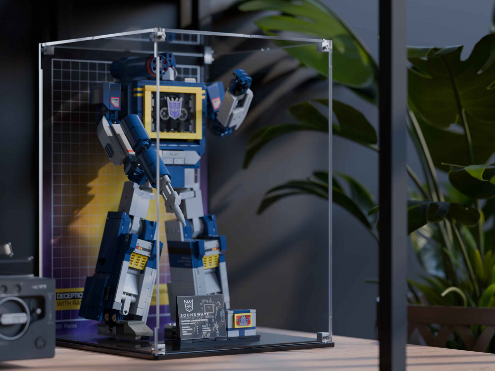 LEGO® Transformers: Soundwave (10358) Display Case