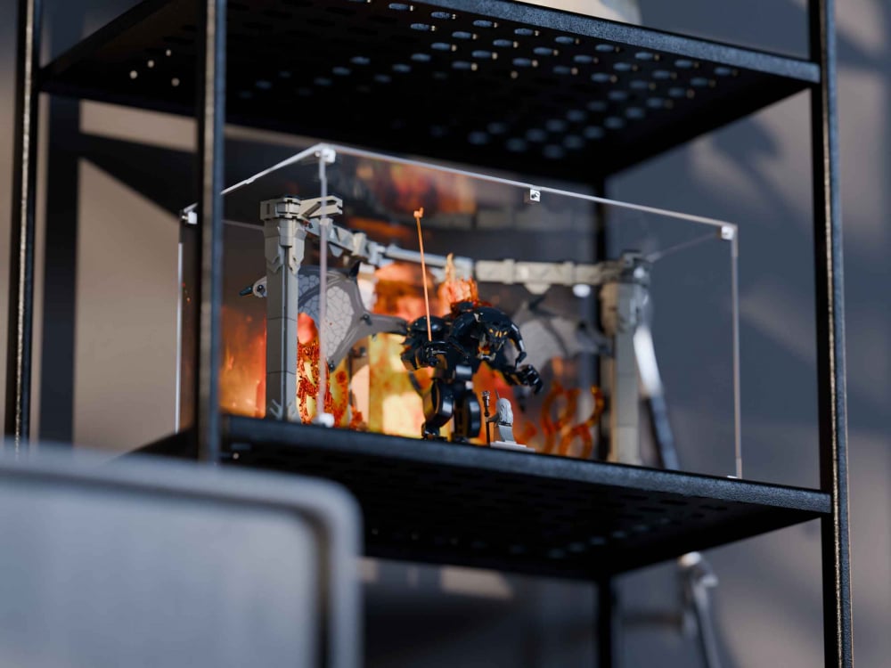 LEGO® The Lord of the Rings: Balrog™ Book Nook (10367) Display Case