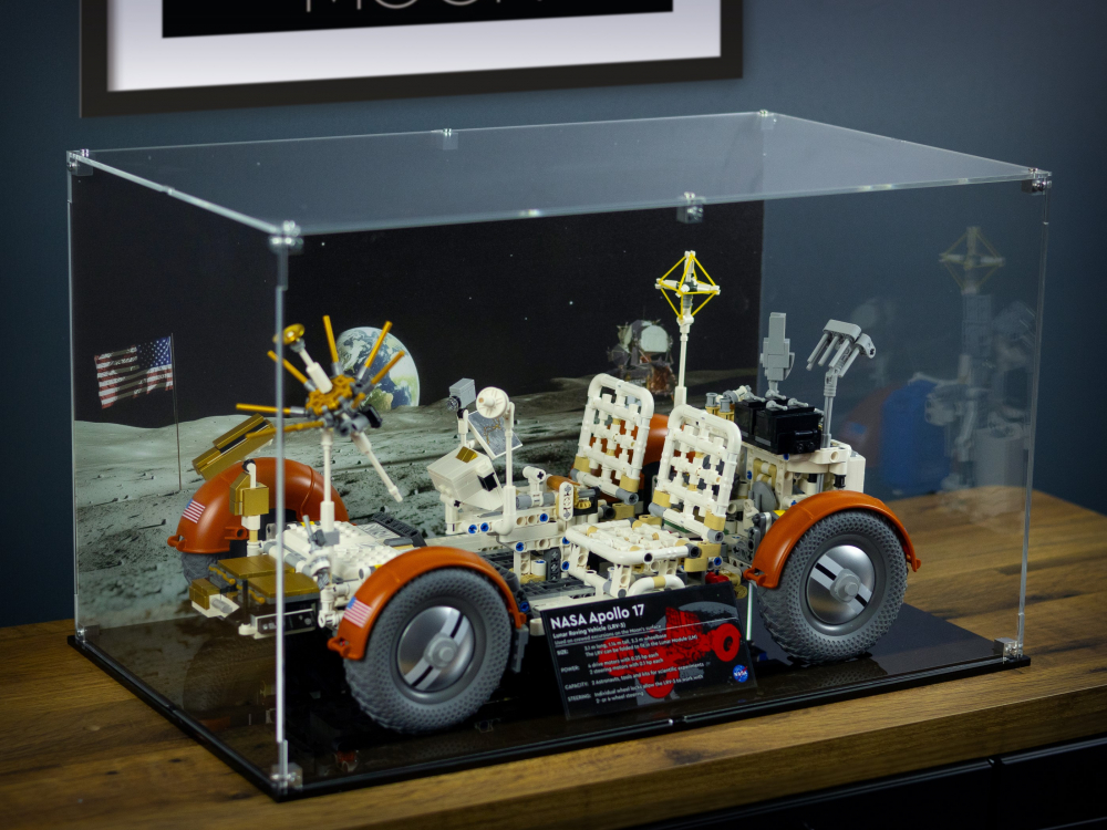 LEGO® NASA Apollo Lunar Roving Vehicle - LRV (42182) Display Case