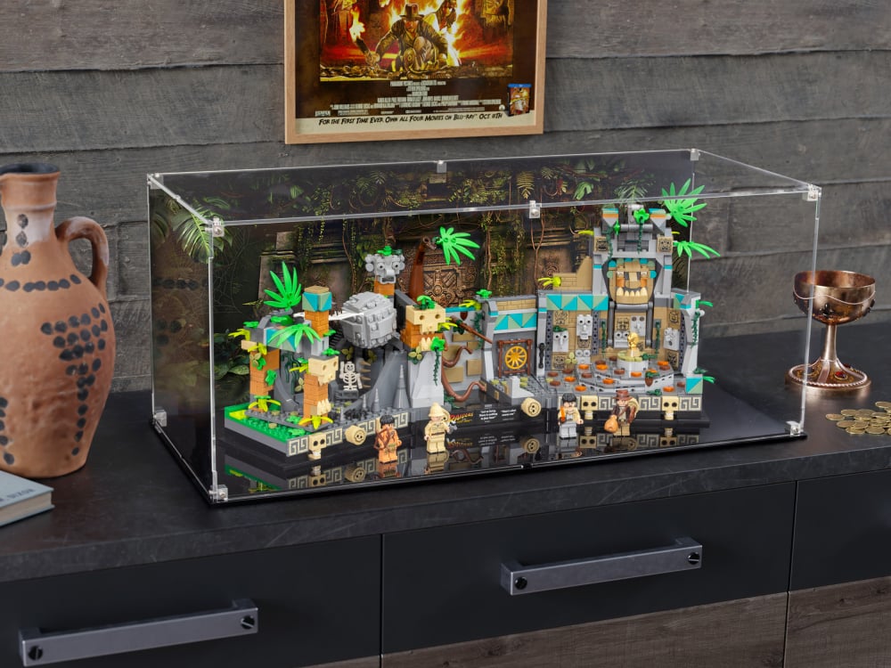 LEGO® Indiana Jones: Temple of the Golden Idol (77015) Display Case