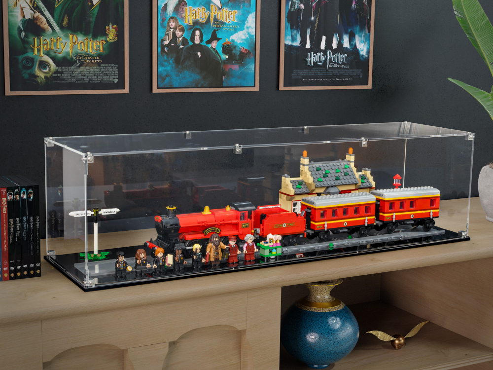 LEGO Harry Potter Hogwarts Express Hogsmeade Station 76423 Display Case