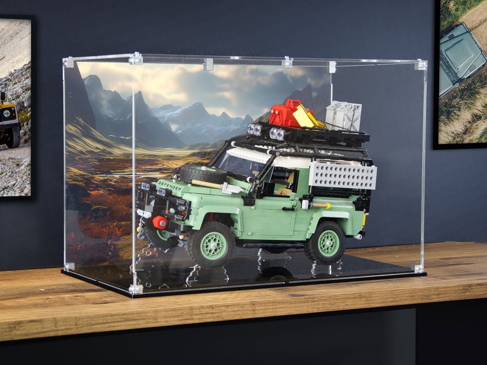 Lego land discount rover defender model