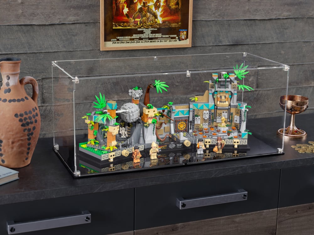 LEGO® Indiana Jones: Temple of the Golden Idol (77015) Display Case
