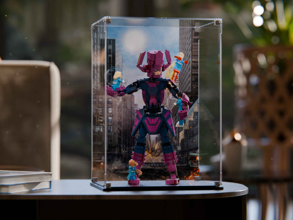 LEGO® Fantastic Four vs. Galactus Construction Figure (76316) Display Case
