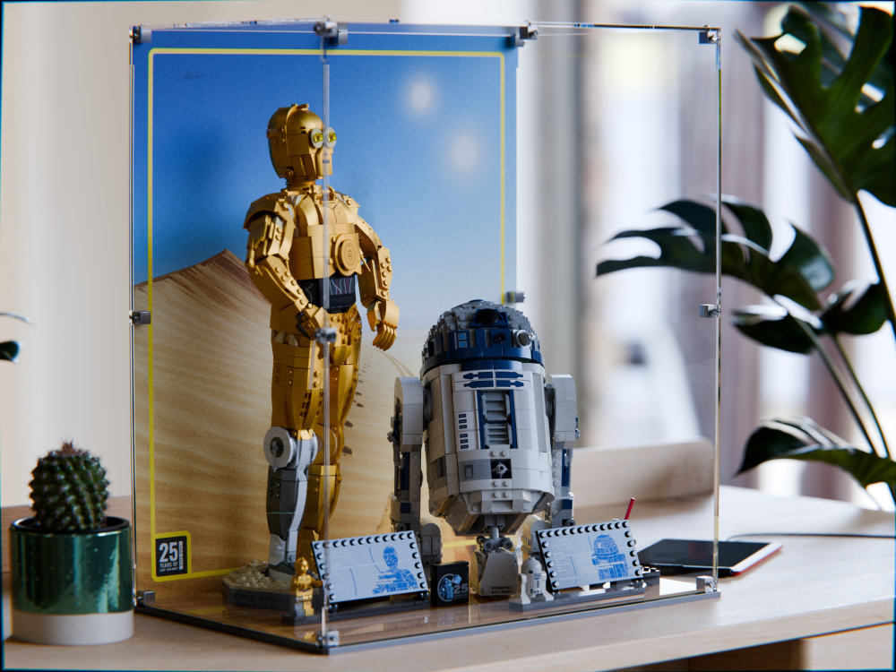 Display Case Lego Sets With C3po Limited Edition Display Case For