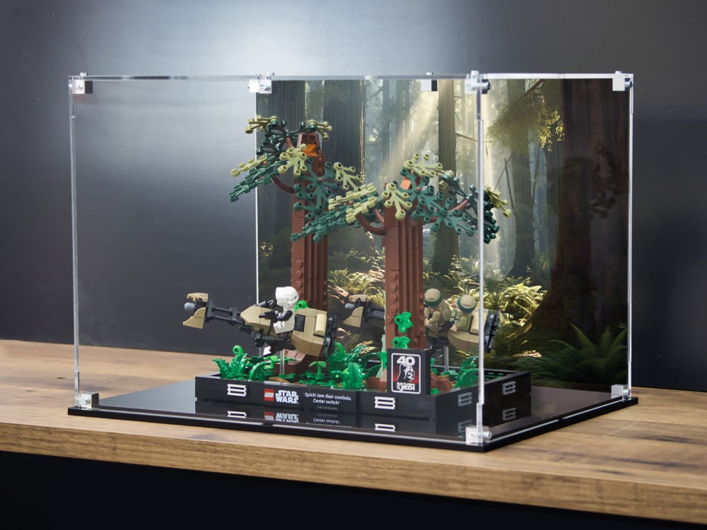 Lego star discount wars display cases