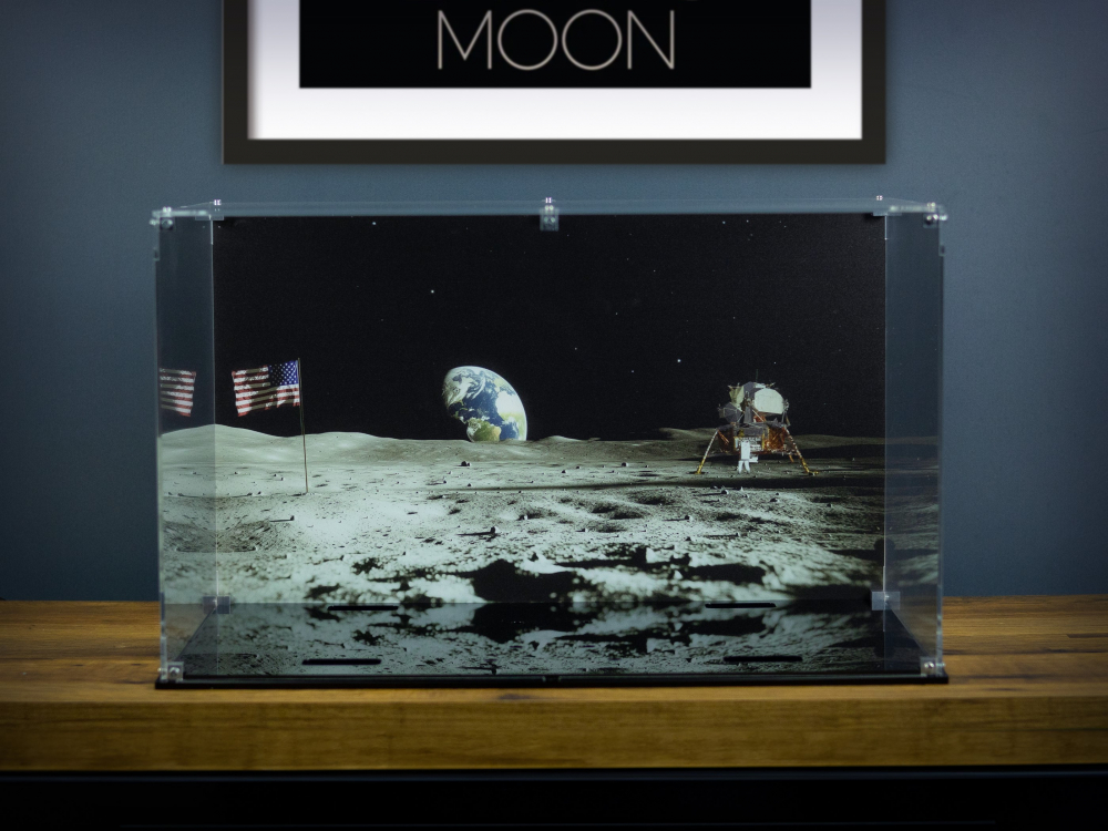 シェルフボックス LEGO NASA Apollo Lunar Roving Vehicle LRV Display