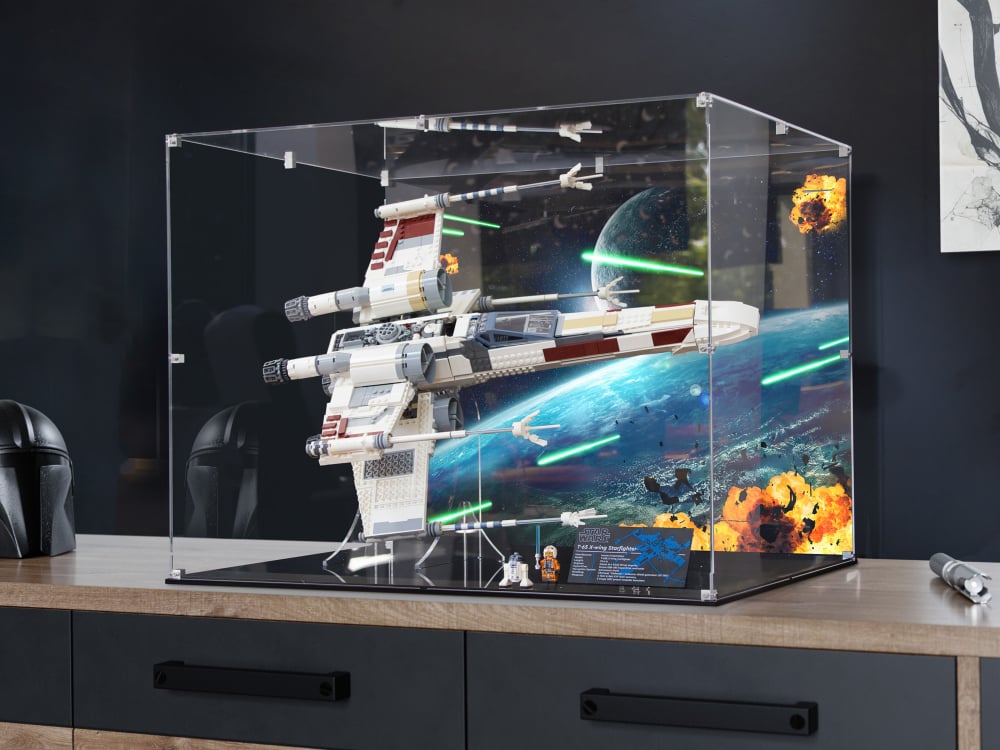 Lego x wing display hot sale