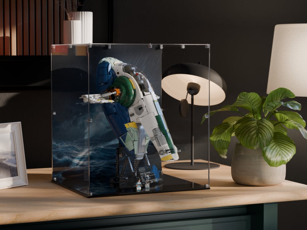 LEGO® Jango Fett's Firespray-Class Starship (75409) Display Case