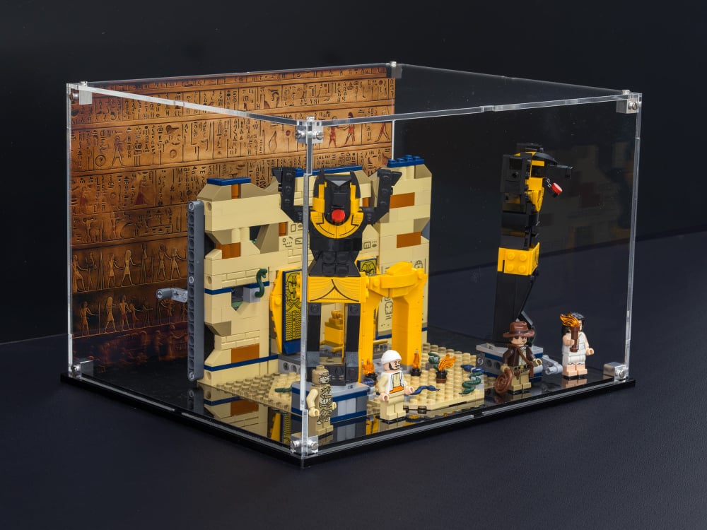 LEGO Indiana Jones Escape from The Lost Tomb 77013 Building Toy, Featuring  a Mummy and an Indiana Jones Minifigure from Raiders of The Lost Ark Movie