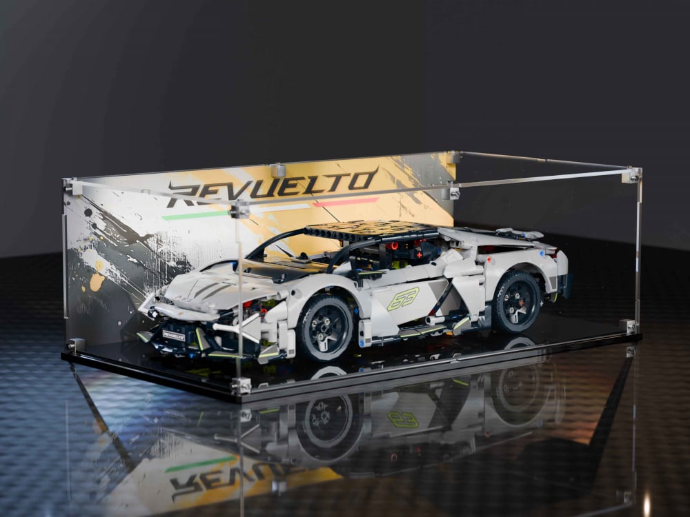LEGO® Lamborghini Revuelto Super Sports Car (42214) Display Case