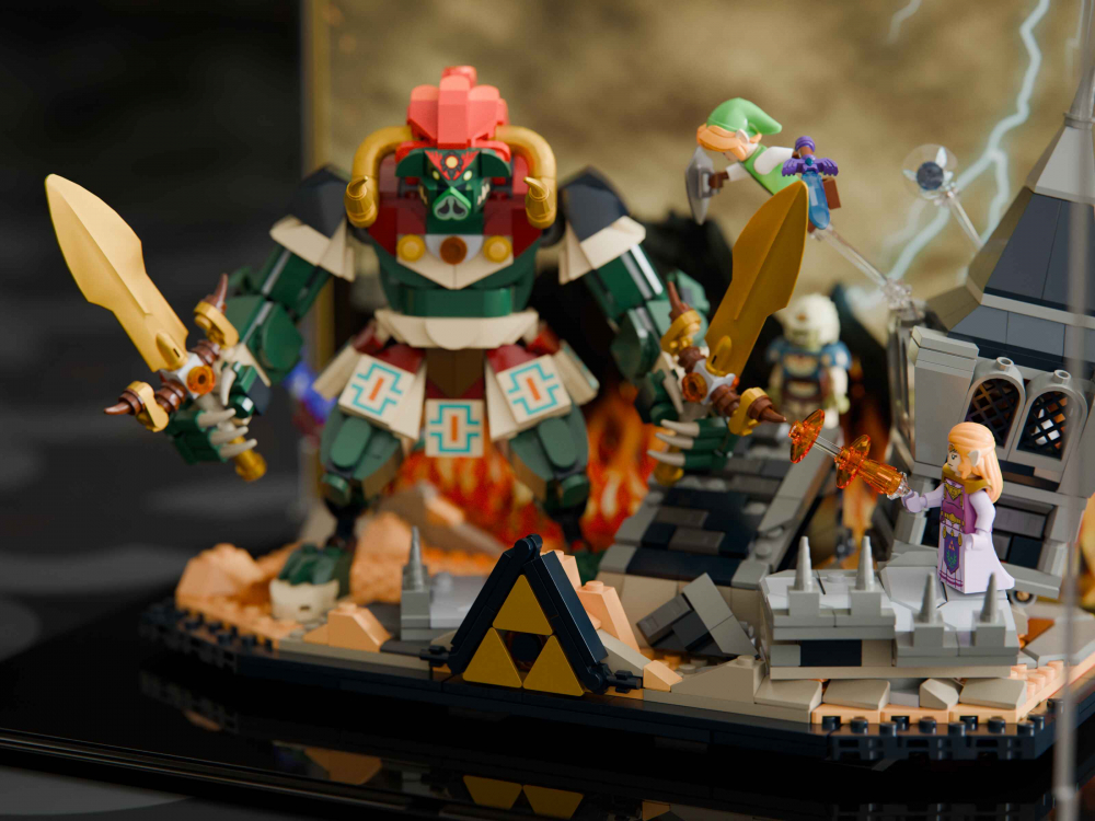 LEGO® Ocarina of Time - The Final Battle (77093) Display Case