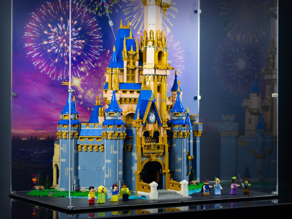 LEGO Disney Castle 100th Anniversary 43222 Display Case