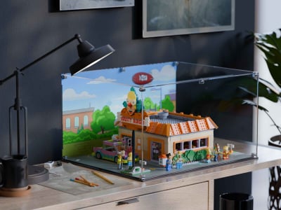 LEGO® The Simpsons™: Krusty Burger (10352) Display Case