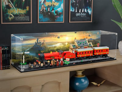 LEGO® Harry Potter™ Hogwarts Express™ & Hogsmeade™ Station (76423) Display Case