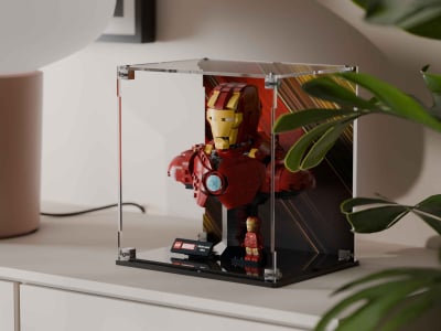 LEGO® Iron Man MK4 Bust (76327) Display Case