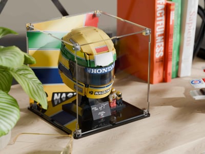 LEGO® Ayrton Senna Helmet (43024) Display Case