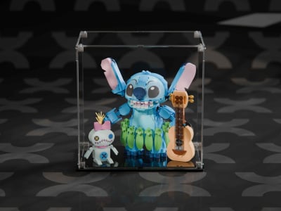 LEGO® Stitch & Scrump (43296) Display Case