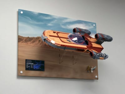 Wall Art Mount for LEGO® Star Wars™ UCS Luke Skywalker’s Landspeeder™ (75341)