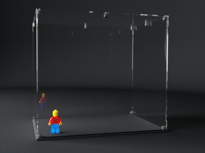 LEGO® Ideas: Medieval Blacksmith (21325) Display Case