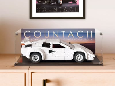 LEGO® Lamborghini Countach 5000 Quattrovalvole (10337) Display Case