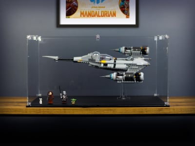 LEGO® The Mandalorian's N-1 Starfighter™ (75325) Display Case